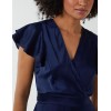 Double Angel Sleeve Wrap Dress Double Angel Sleeve Wrap Dress