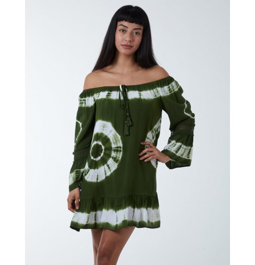 Bardot Tie Dye Tunic Dress Bardot Tie Dye Tunic Dress