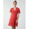 Knot Front Mini Dress Knot Front Mini Dress