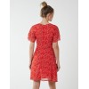 Knot Front Mini Dress Knot Front Mini Dress