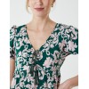 V Neck Trapeze Dress With Chanelled Bust V Neck Trapeze Dress With Chanelled Bust