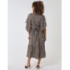 Crochet Bust Kimono Sleeve Dress Crochet Bust Kimono Sleeve Dress