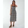 Pleated Midi Slip Dress With Lace Trim Pleated Midi Slip Dress With Lace Trim