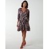 Paisley Wrap Front Pleated Kimono Sleeve Dress Paisley Wrap Front Pleated Kimono Sleeve Dress