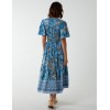 V Neck Ruffle Detail Tiered Midi Dress V Neck Ruffle Detail Tiered Midi Dress