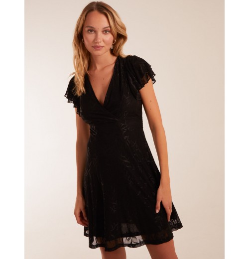 Double Frill Wrap Dress Double Frill Wrap Dress