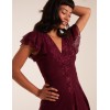 Double Frill Wrap Dress Double Frill Wrap Dress