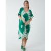 Tie Dye Twist Knot Tunic Dress Tie Dye Twist Knot Tunic Dress