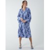 Paisley V Neck Midi Dress Paisley V Neck Midi Dress