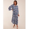 Damask Button Down Maxi Dress Damask Button Down Maxi Dress