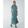 Diamond Print Angel Sleeve Maxi Dress Diamond Print Angel Sleeve Maxi Dress