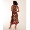 Paisley Sleeveless V Neck Dress Paisley Sleeveless V Neck Dress
