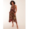 Paisley Sleeveless V Neck Dress Paisley Sleeveless V Neck Dress