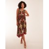 Paisley Sleeveless V Neck Dress Paisley Sleeveless V Neck Dress