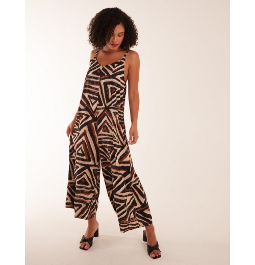 Oversized Aztec Casual Jumpsuit Oversized Aztec Casual Jumpsuit