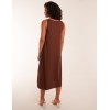 Linen A Line Midi Dress Linen A Line Midi Dress