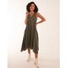 Linen A Line Midi Dress Linen A Line Midi Dress