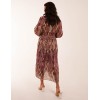 V-Neck Metallic Dress V-Neck Metallic Dress