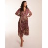 V-Neck Metallic Dress V-Neck Metallic Dress