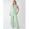 Curve Halter Neck Culotte Green Jumpsuit Curve Halter Neck Culotte Green Jumpsuit