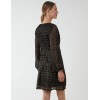 V-Neck Long Sleeve Lurex Dress V-Neck Long Sleeve Lurex Dress