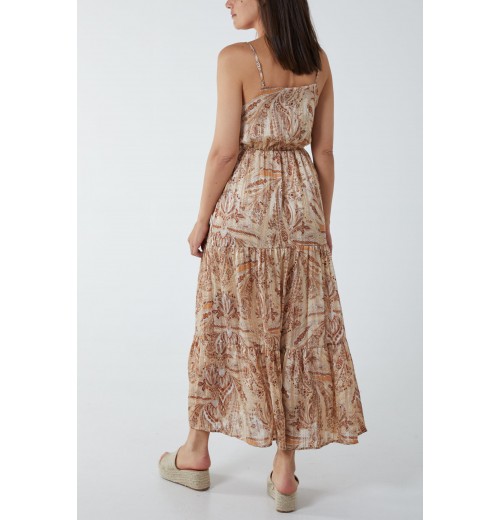 Paisley Wrap Dress Paisley Wrap Dress