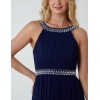 Diamond Detail Halter Neck Maxi Dress Diamond Detail Halter Neck Maxi Dress