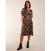 V-Neck Angel Sleeve Midi Dress V-Neck Angel Sleeve Midi Dress