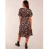V-Neck Angel Sleeve Midi Dress V-Neck Angel Sleeve Midi Dress