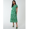 Ruffle Sleeve Tier Midi Dress Ruffle Sleeve Tier Midi Dress