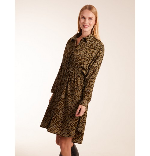Leopard Shirt Dress Leopard Shirt Dress