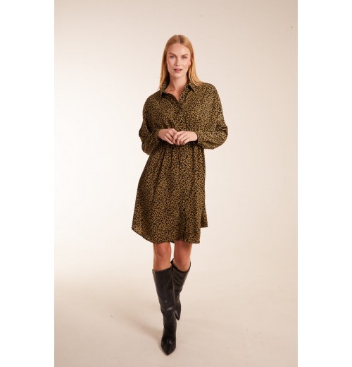 Leopard Shirt Dress Leopard Shirt Dress