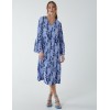 Paisley V Neck Midi Dress Paisley V Neck Midi Dress